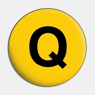 Q Train Pin