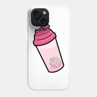 Protein Shake in Pink Phone Case