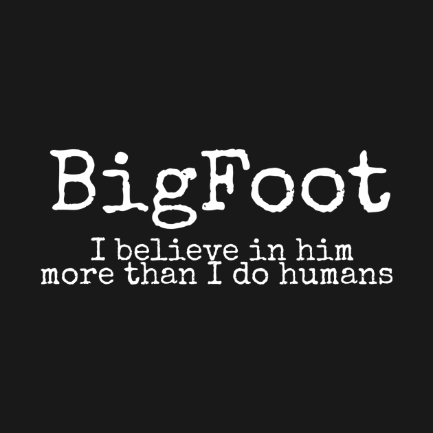 Bigfoot human by Tedwolfe