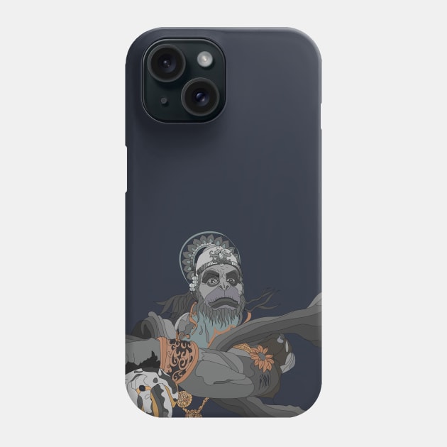 Hanuman Phone Case by ROCOCO DESIGNS