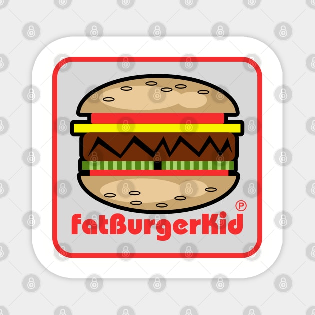 fatBurgerKid Magnet by MBK