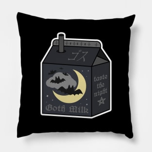 Goth Milk Pillow