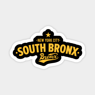 New York - South Bronx Lettering - Bronx Apparel Magnet