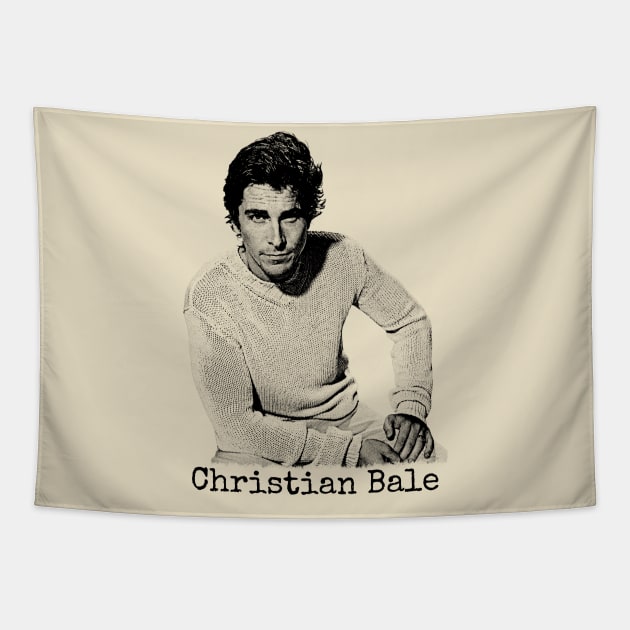 Christian Bale Tapestry by Lowchoose