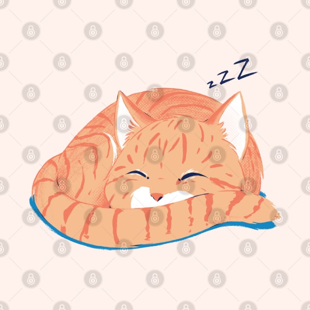 Sleepy kitty by iambirgitte