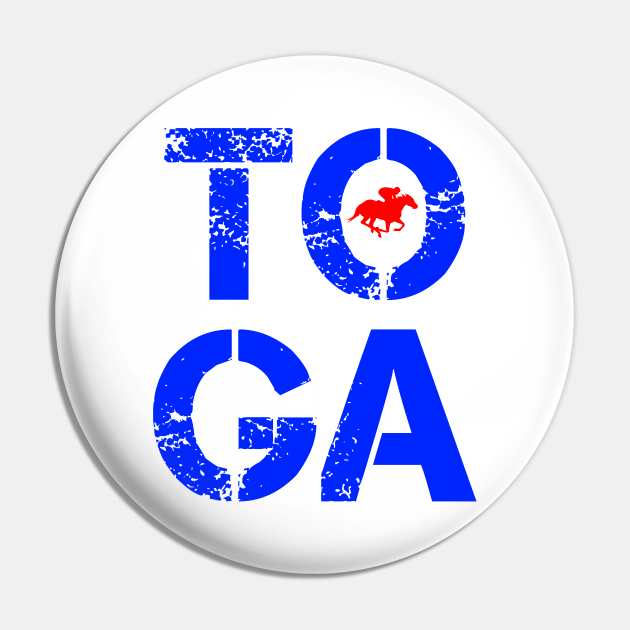 Toga Saratoga Springs Upstate New York Pin by sewandtell