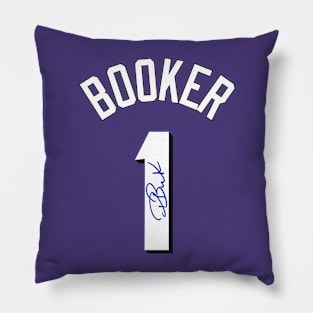 Booker Signed Pillow