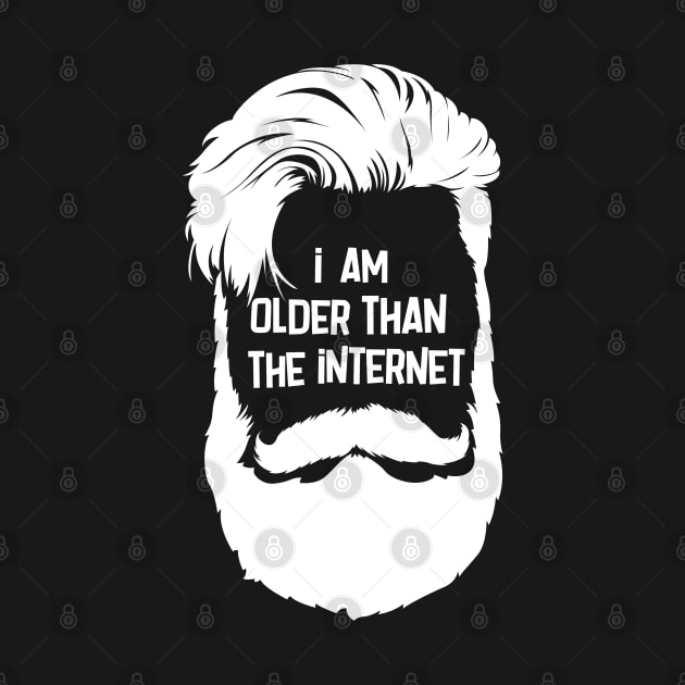 I am older than the internet. by art object