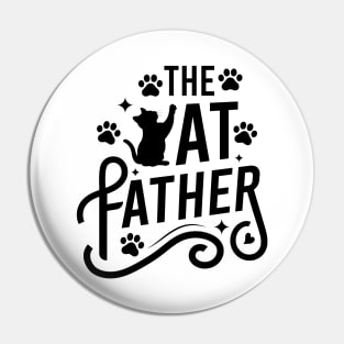 The Cat Father Pin