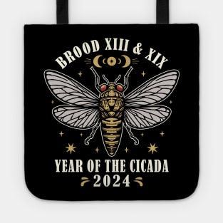 Cicada Double Emergence Year Of The Cicada 2024 Tote