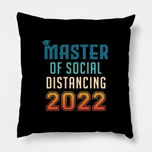 Master of Social Distancing Graduation Pillow