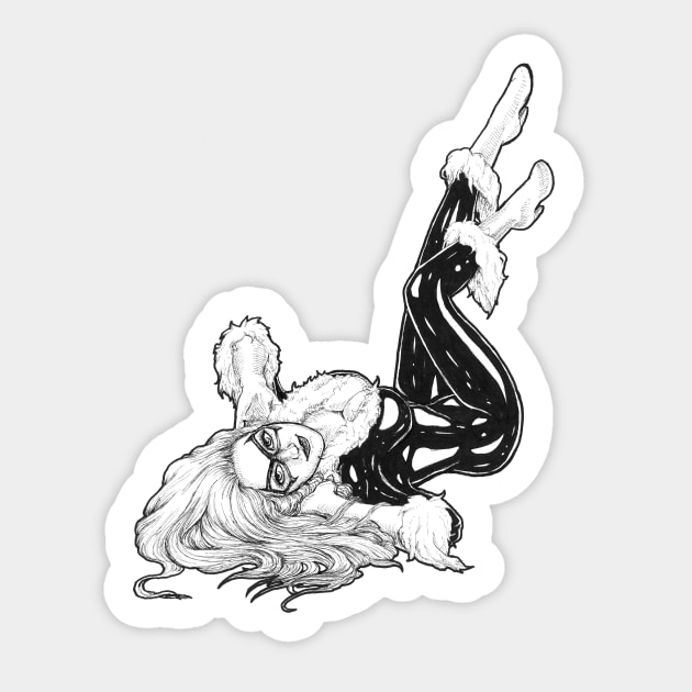 Black Cat - Black Cat - Sticker