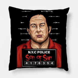 American Serial Killer David Richard Berkowitz Pillow