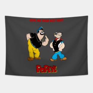 Popeye and Bluto Tapestry