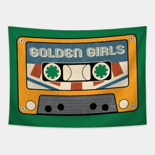 vintage Golden Girls Tapestry