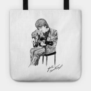 Noel G Original Ink Drawing Print Tote