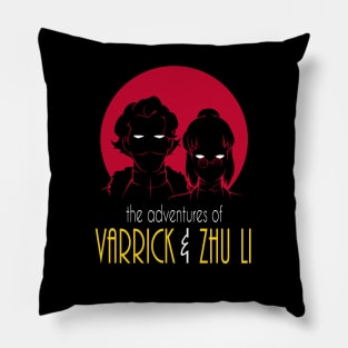 The adventures of Varrick & Zhu Li Pillow