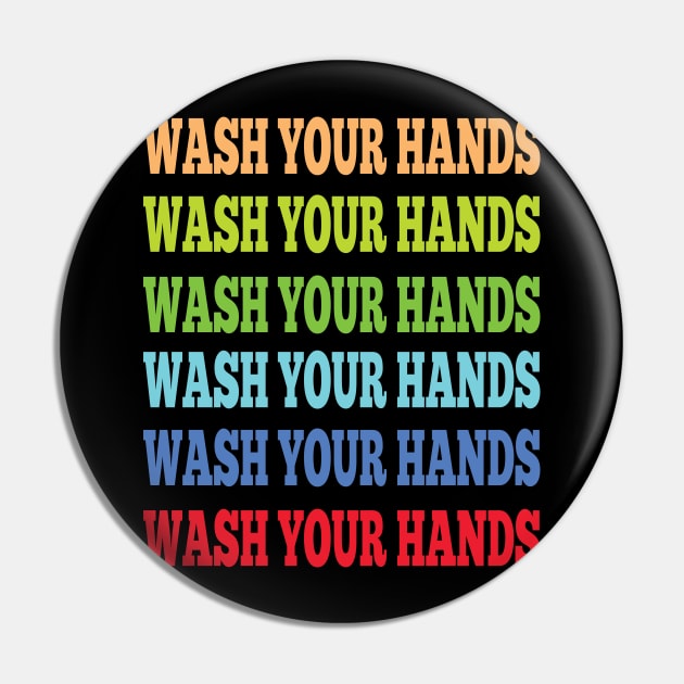 wash your hands Pin by Gigart