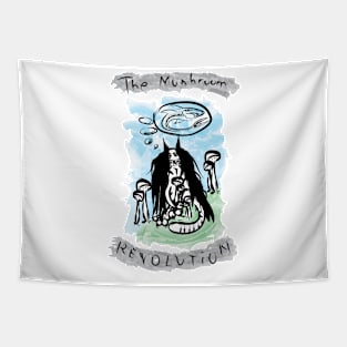 the mushroom revolution Tapestry