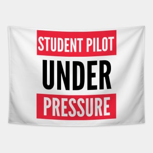 Student Pilot Under Pressure Tapestry