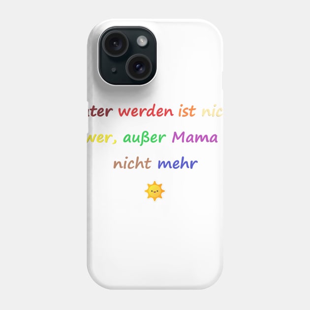 Alles Gute zum Vatertag Phone Case by CDUS