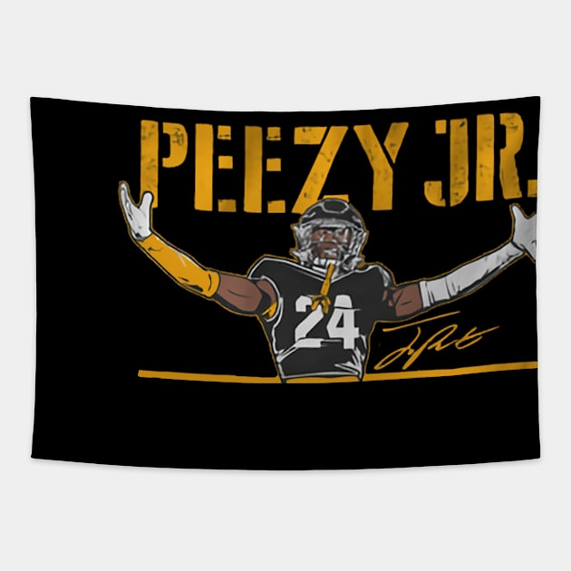 Joey Porter Jr. Peezy Tapestry by stevenmsparks