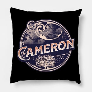 Cameron Name Tshirt Pillow