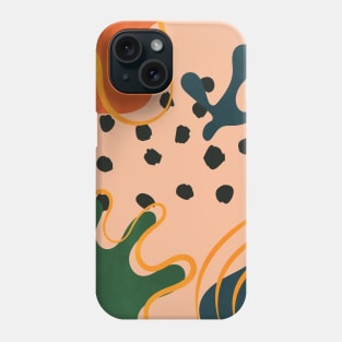 Minimal Abstract Shapes II Phone Case
