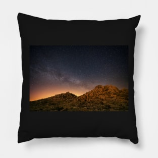 Glyder Fawr with the Northern Lights Pillow