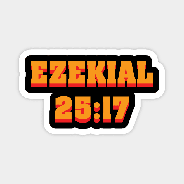 Ezekial 25:17 Magnet by Woah_Jonny