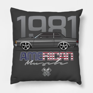 Multi-Color Body Option Apparel american muscle Pillow