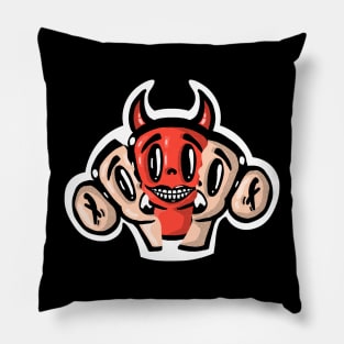 Face Your Demons Pillow