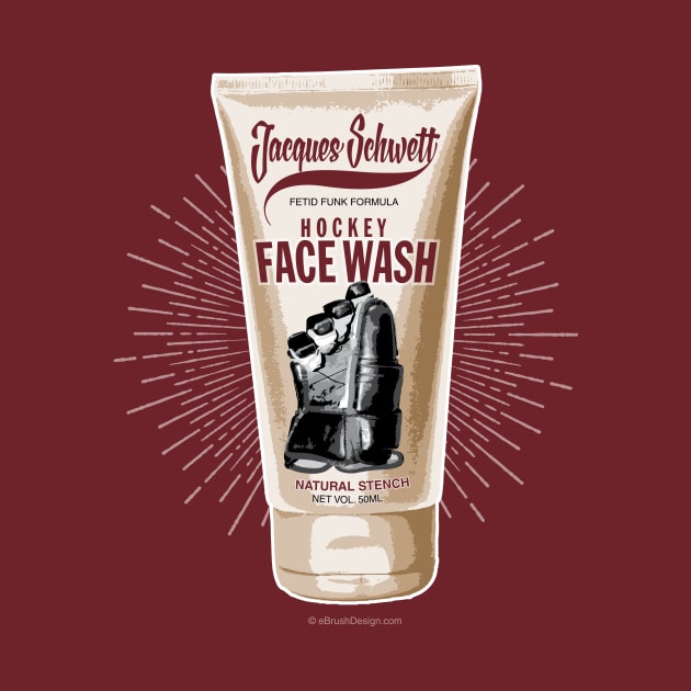 Jacques Schwett Hockey Face Wash by eBrushDesign