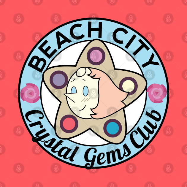 Beach City Crystal Gems Club (Pearl) by andsteven