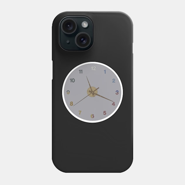 It’s a clock Phone Case by kymbohcreates