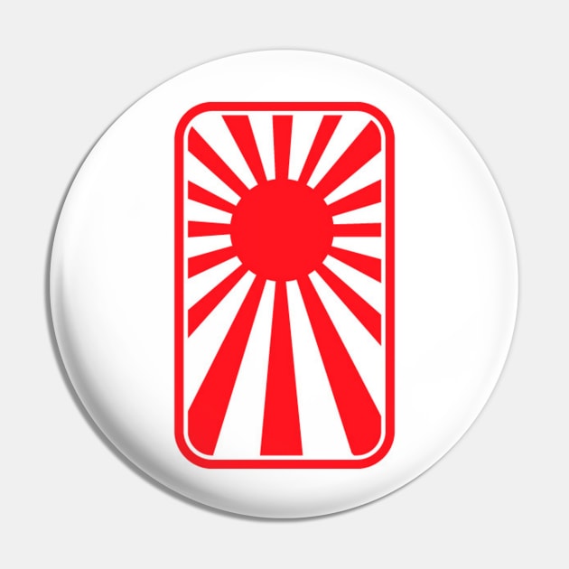 Red rising sun Pin by foxxya