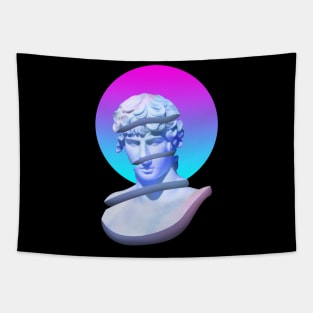 Retro Statue Tapestry