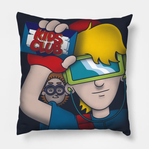 Kid's Club Pillow by dann