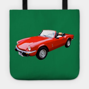 Triumph Spitfire (red) Tote