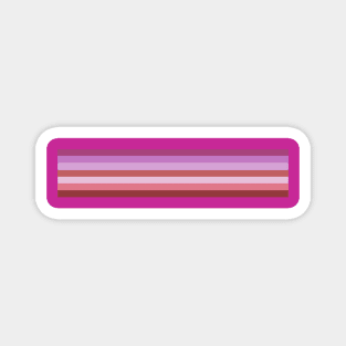 Lipstick Lesbian Pride Magnet