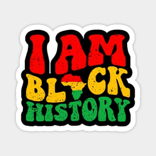 I Am Black History Black History Month African American Magnet