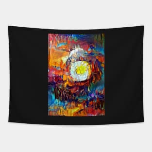 Painted Sun Tapestry