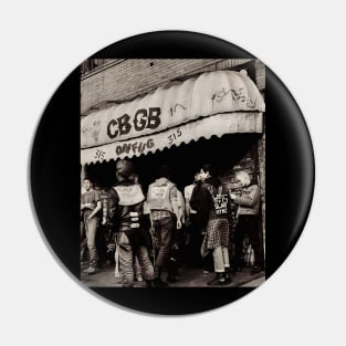 CBGB's Omfug , Legend is here Pin