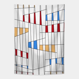 Geometric mural Tapestry