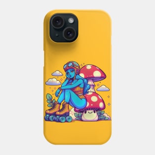 Girl Skateboarding Phone Case