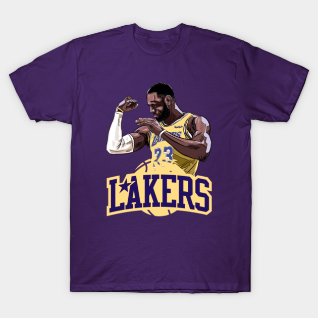 purple lebron james shirt