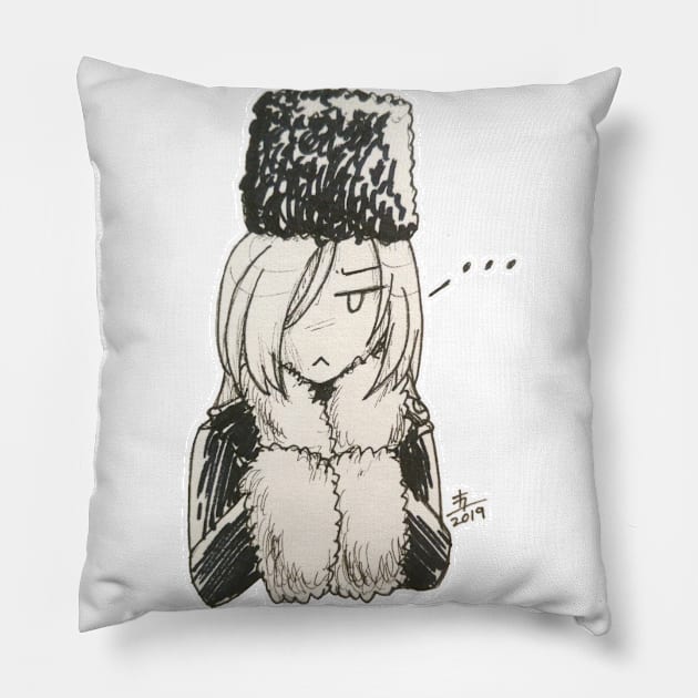 Grumpy Caerula Pillow by KranberriJam