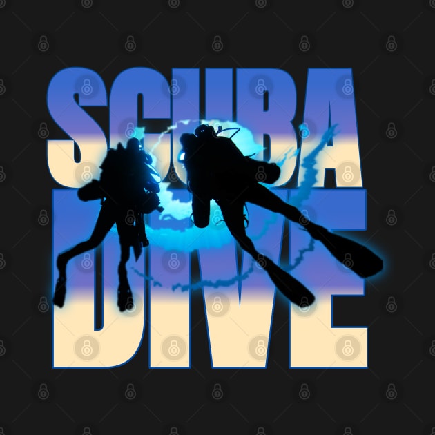 Scuba diving designs by Coreoceanart