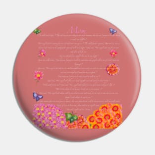 Mother’s Day You will simply call her mom Beautiful poem about motherhood Pin