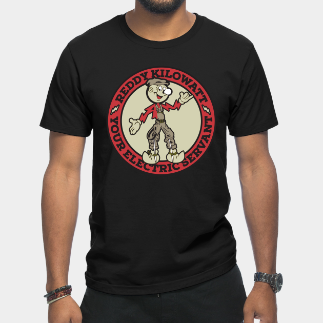 REDDY KILOWATT IS FUN - Reddy Kilowatt - T-Shirt